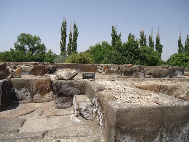Tapınak alanındaki temel halkası